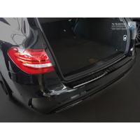 Zwart RVS Bumper beschermer passend voor Mercedes C-Klasse W205 Kombi 2014- 'RIbs' AV245117 - thumbnail