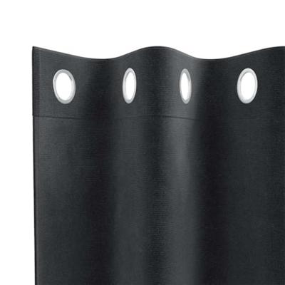 VidaXL Verduisterende gordijnen 2 pcs donkergrijs 140 x 175 cm fluweel
