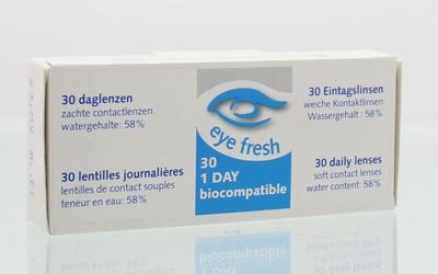 Eyefresh Daglenzen -4.00 30 Stuks Eyefresh Daglenzen -4.00 30 Stuks