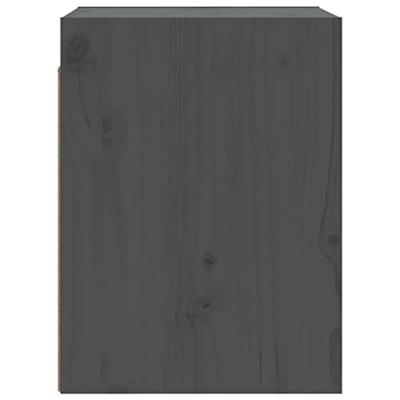 Wandkasten 2 st 30x30x40 cm massief grenenhout grijs Wandkasten 2 st 30x30x40 cm massief grenenhout grijs