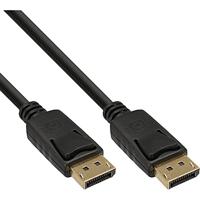 Delock 84862 DisplayPort-kabel DisplayPort Aansluitkabel DisplayPort-stekker 10 m Zwart Afgeschermd (drievoudig), Vergulde steekcontacten, 4K UHD - thumbnail