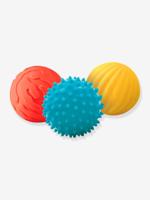3 activiteitenballen LUDI meerkleurig - thumbnail