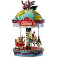 Kersthuisje Yuletide carousel 4,5V LEMAX - Lemax - thumbnail