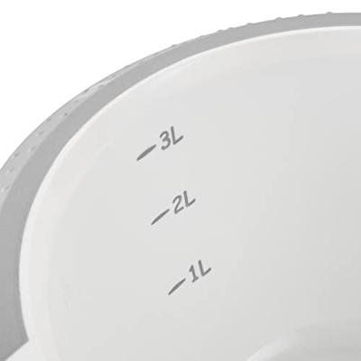 Keeeper Mengkom anti-slip 3,5L wit/grijs - thumbnail