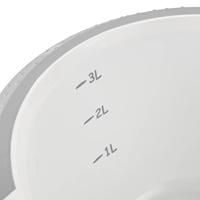 Keeeper Mengkom anti-slip 3,5L wit/grijs - thumbnail