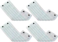 Leifheit Clean Twist XL/Combi Clean XL Vloerwisser Vervangingsdoek met Drukknoppen Micro Duo 42 cm Set van 4 - thumbnail