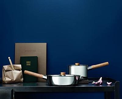 Eva Solo Koekenpan Nordic Kitchen RVS - ø 28 cm - Standaard anti-aanbaklaag Eva Solo Koekenpan Nordic Kitchen RVS - ø 28 cm - Standaard anti-aanbaklaag