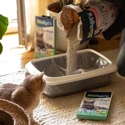 Biokat&apos;s Eco Bags XXL voor de kattenbak 3 verpakkingen
