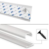 Hama Kabelgoot Zelfklevend Hoekig 100x2.1x1 cm PVC/Wit 3 Stuks - thumbnail
