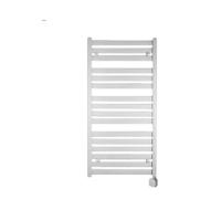 Electrische Wifi Radiator Sanicare HVP Carini Moda 120x60 cm Mat Wit Met Thermostaat Zilver Rechtsonder - thumbnail
