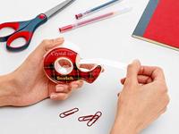 Scotch Plakband Crystal ft 19 mm x 7,5 m, blister met 1 afroller met 1 rolletje - thumbnail