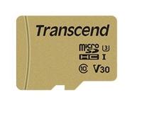 Transcend Premium 500S microSDHC-kaart 8 GB Class 10, UHS-I, UHS-Class 1 Incl. SD-adapter - thumbnail