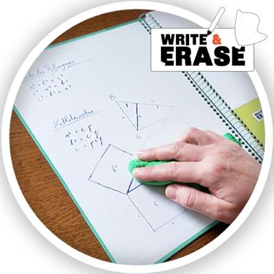 Oxford School Touch Europeanbook spiraalblok, ft A4+, 160 bladzijden, gelijnd, pastel groen