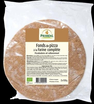 Primeal Pizza basis 150 gram bio 2 Stuks