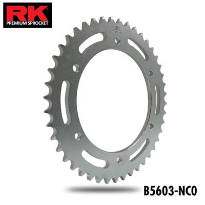 RK Chain wheel 525 44z steel silver