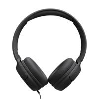 JBL Tune 520C Comfort Fit bedrade on-ear koptelefoon met microfoon, JBL Pure Bass-geluid, EQ-presets, USB-C-connectiviteit, opvouwbaar ontwerp en knoopresistente kabel, zwart - thumbnail