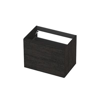INK - Onderkast 2L Decor Softclose Tbv Greep - 700x450x520 Mm - Houtskool Eiken