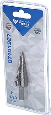 Brilliant Tools BT101927 Getrapte boor 4 - 20 mm 1 stuk(s)