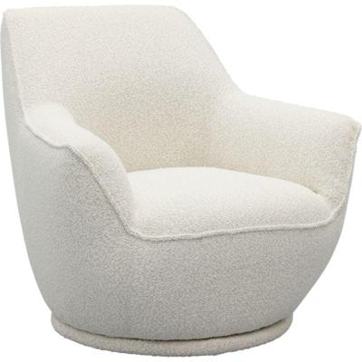 Draaifauteuil Cozy stof Cloud Natural