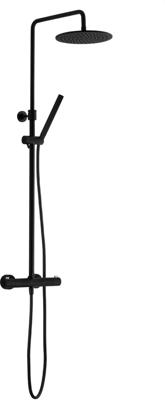 Ben Lavion 250 Cool regendoucheset Ø25cm mat zwart