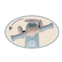 Driewieler Decuevas Coco Lichtgrijs 60 x 27 x 42 cm - thumbnail