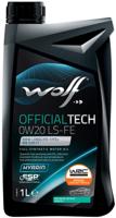 Wolf motorolie "officialtech ls fe". motoroil 0w20 1l off.tech ls-fe - thumbnail
