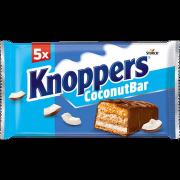 Knoppers Coconut Bar 5 x 40 g bij Jumbo