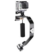 Mantona Zweefstatief incl. contragewichten, 1/4 inch, geschikt voor Action Cams GoPro Hero 11 10 9 8 7 6 5 en camcorder - thumbnail
