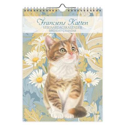 Franciens Katten A4 Verjaardagskalender Saartje