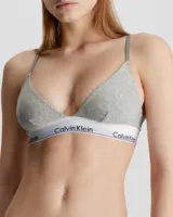 Calvin Klein Triangle Bralette dames - Unlined - Bh zonder beugel - Triangle bh - Katoen modal - thumbnail
