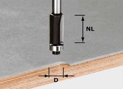 Festool HW S8 D12,7/NL25 Freesbit Kantenfrees S 8mm 12,7x25mm - 491027 Festool HW S8 D12,7/NL25 Freesbit Kantenfrees S 8mm 12,7x25mm - 491027