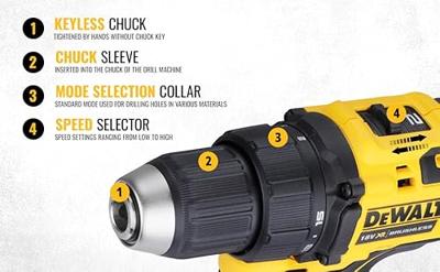 DeWalt DCD708N-XJ Schroef/boormachine 18V XR Li-Ion | zonder accu en lader - DCD708N-XJ