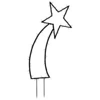 VidaXL Kerstverlichting meteoor met grondpinnen 115 led&apos;s 89 cm - thumbnail