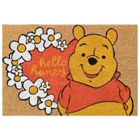 Deurmat pvc/cocos w.d.p.hello honey 60cm - thumbnail