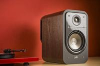 Polk Signature S20e Luidspreker, Boekenplank Speaker voor HiFi Home Cinema, Boekenplank Speaker met 125 Watt, 2 stuks, Poolklemmen, Diepe Bas, Hoge resolutie, 40 kHz, - Zwart - thumbnail