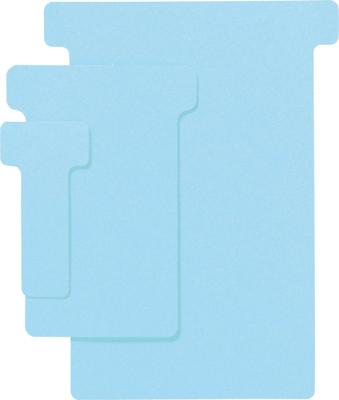 T-kaart Djois formaat 2 48mm blauw 100 stuks