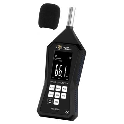 PCE Instruments Decibelmeter 30 - 90 dB 31.5 Hz - 8000 Hz Micro-USB