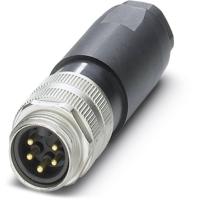 Phoenix Contact 1456213 Sensor/actuator connector, niet geassembleerd 7/8 Aantal polen (sensoren): 5 Stekker, recht 1 stuk(s) - thumbnail
