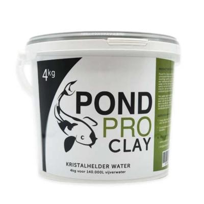 Pond Pro Clay 4kg - Boost Waterkwaliteit & Koi Gezondheid voor Helder Vijverwater