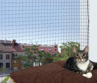 Trixie kattenbeschermnet zwart - thumbnail