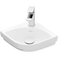 Hoekfontein Villeroy & Boch Subway 3.0 Met CeramicPlus Zonder Overloop 32x39.5x14.5 cm Wit Alpin Villeroy & Boch - thumbnail