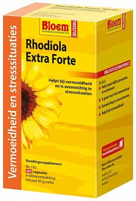 Bloem Rhodiola Geestelijke Veerkracht 100Capsules