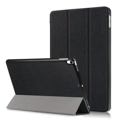 Custer textuur horizontale Flip lederen case voor iPad Air 2019 10 5 inch met drie-voudige houder & slaap/Wake-up functie (zwart)