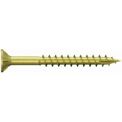 Spaanplaatschroef 6 mm 80 mm TX Staal Galvanisch verzinkt 100 stuk(s) Reisser 34516