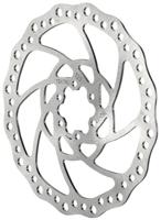 Kt Tero tr160-17 remschijf rotor ø160mm 2.3mm 6-punt zilver - thumbnail