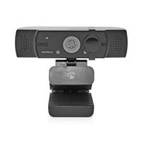 Nedis Webcam | Full HD@60fps / 4K@30fps | Zwart | 1 stuks - WCAM120BK WCAM120BK - thumbnail