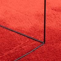 VidaXL Vloerkleed oviedo laagpolig 100x200 cm rood - thumbnail