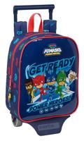 Schoolrugzak met Wielen PJ Masks Ready Marineblauw 22 x 27 x 10 cm - thumbnail