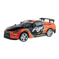 Ninco RC Fuji Driftauto + Licht 1:18 Oranje/Zwart - thumbnail