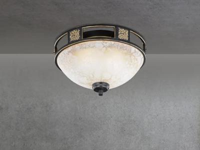 Trio Plafondlamp AntiekSeries 6081 33cm bronsbruin - 608100224